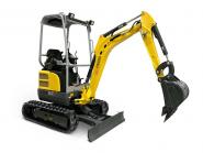 Minibagger Wacker WN EZ17 Gew 1.7t Grabtiefe 2.50m  B=0,99m 