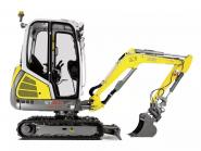 Minibagger Wacker WN ET20, Gew. 2t, Grabtiefe 2,39m, B=1,30m 