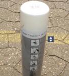 Bodenmarkierfarbe weiß RAL 9016 Inhalt 750ml Spraydose 