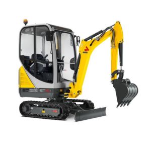 WN Raupenbagger ET16 Gew. 1,6t, Grabtiefe 2,41m, B=0,99m 