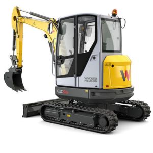 WN Raupenbagger EZ36, Gew. 4,47t, Grabtiefe 3,50m, B=1,75 