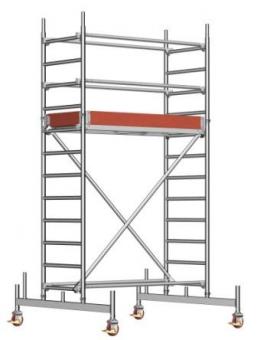 Fahrgerüst Layher Uni-Leicht P2  max.Arbeitshöhe 4.30m 