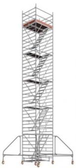 Fahrgerüst Layher Uni-Treppen Turm max.Arbeitsh. 12.50m 
