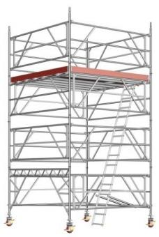 Fahrgerüst Layher Super Klax max.Arbeitsh. 6.25m 