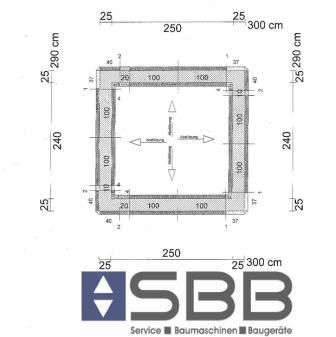 Wandschalung geplant nach Ihren Angaben 