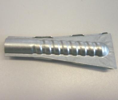Kombi-Hülse-Silber L=12.5cm innen ØDW15mm / Breite 5cm 