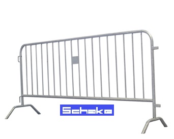 Demogitter, Absperrgitter, Drängelgitter Länge 240cm 