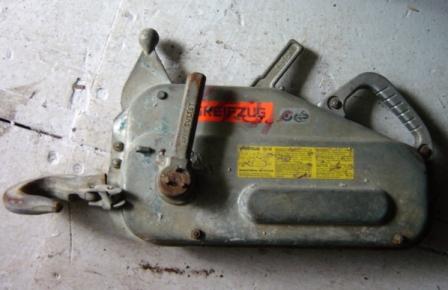 Seilgreifzug Greifzug TU 16 Zugkraft 1600kg mit 20m Seil 