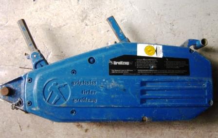 Seilgreifzug Greifzug TU 32 Zugkraft 3200kg mit 20m Seil 