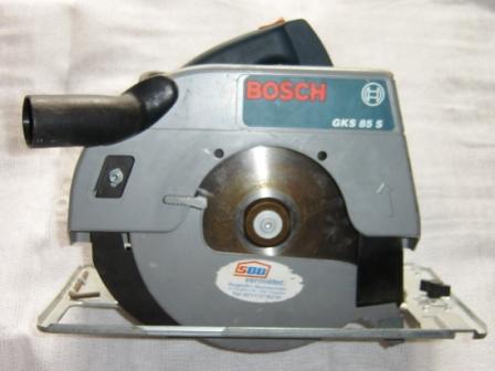 Handkreissäge Bosch GKS 85 S Schnittiefe 85mm 