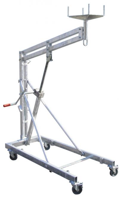 Kragarmlift Tragkraft 600Kg Höhe 1,1-2,75m 