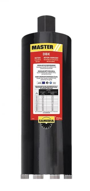 Samedia Bohrkrone DBK Ø152mm L=450mm Anschluss 1 1/4" 