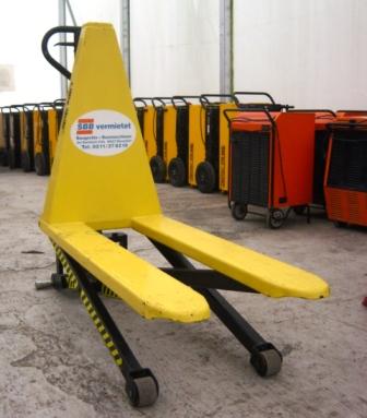 Scherengabelhubwagen L=1.2m H=0.80m Tragfähigkeit 1000kg 