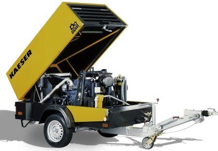 Kompressor Kaeser M45 4,2m³/min 10bar mit W- Abscheider 