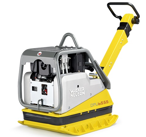 Rüttelplatte Wacker DPU6555 Vor+Rücklauf B=71cm Diesel 504kg 